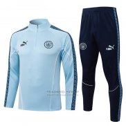 Chandal de Sudadera del Manchester City 2025-2026 Azul