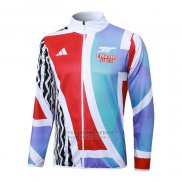 Chaqueta del Arsenal 2024-2025 Rojo y Blanco