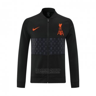 Chaqueta del Liverpool 2021-2022 Negro y Gris