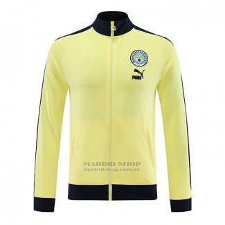 Chaqueta del Manchester City 2023-2024 Amarillo