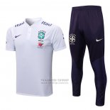 Conjunto Polo del Brasil 2022-2023 Blanco