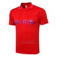 Polo Paris Saint-Germain 2021-2022 Rojo