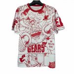 Tailandia Camiseta Japon Anime Luffy 2025-2026 Blanco Rojo
