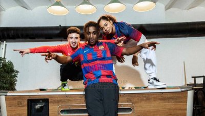 Camisetas de futbol Barcelona baratas Mash-Up