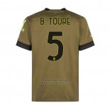 Camiseta AC Milan Jugador B.Toure 3ª 2022-2023