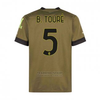 Camiseta AC Milan Jugador B.Toure 3ª 2022-2023