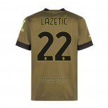 Camiseta AC Milan Jugador Lazetic 3ª 2022-2023