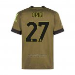 Camiseta AC Milan Jugador Origi 3ª 2022-2023