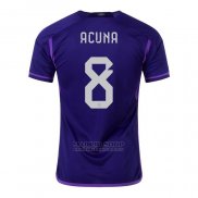Camiseta Argentina Jugador Acuna 2ª 2022
