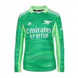 Camiseta Arsenal Portero Manga Larga 2021-2022 Verde