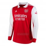 Camiseta Arsenal 1ª Manga Larga 2022-2023