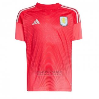 Camiseta Aston Villa Portero 2025-2026 Rojo