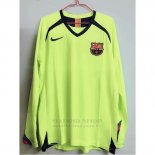 Camiseta Barcelona 2ª Manga Larga Retro 2005-2006