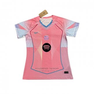 Camiseta Barcelona Special Mujer 2025-2026 Rosa