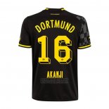 Camiseta Borussia Dortmund Jugador Akanji 2ª 2022-2023