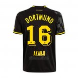 Camiseta Borussia Dortmund Jugador Akanji 2ª 2022-2023