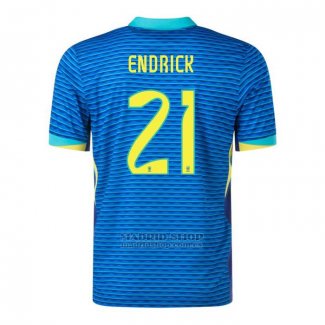 Camiseta Brasil Jugador Endrick 2ª 2024