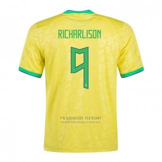 Camiseta Brasil Jugador Richarlison 1ª 2022