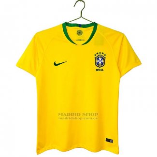 Camiseta Brasil 1ª Retro 2018