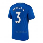 Camiseta Chelsea Jugador Marcos A. 1ª 2022-2023