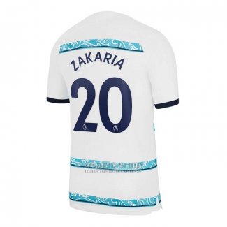 Camiseta Chelsea Jugador Zakaria 2ª 2022-2023