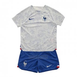 Camiseta Francia 2ª Nino 2022