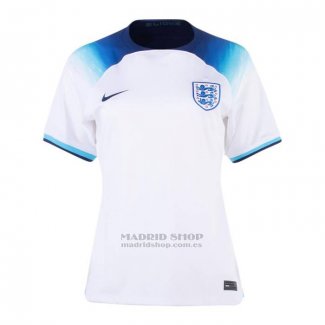 Camiseta Inglaterra 1ª Mujer 2022