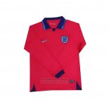 Camiseta Inglaterra 2ª Manga Larga 2022
