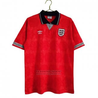 Camiseta Inglaterra 2ª Retro 1990