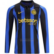Camiseta Inter Milan 1ª Manga Larga 2026-2027