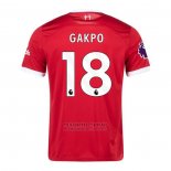 Camiseta Liverpool Jugador Gakpo 1ª 2023-2024