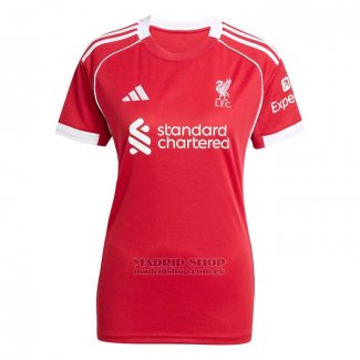 Camiseta Liverpool 1ª Mujer 2025-2026