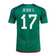 Camiseta Mexico Jugador Jesus C. 1ª 2022