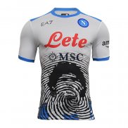 Camiseta Napoli Maradona Special 2021-2022 Blanco