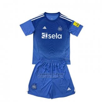 Camiseta Newcastle United Portero Nino 2025-2026 Azul