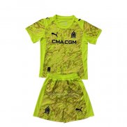 Camiseta Olympique Marsella Portero Nino 2025-2026 Amarillo