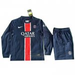 Camiseta Paris Saint-Germain 1ª Manga Larga Nino 2024-2025