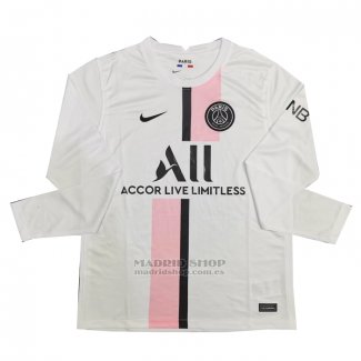 Camiseta Paris Saint-Germain 2ª Manga Larga 2021-2022