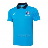 Camiseta Polo del Chelsea 2024-2025 Azul