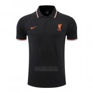 Camiseta Polo del Liverpool 2022-2023 Negro