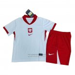 Camiseta Polonia 1ª Nino 2024