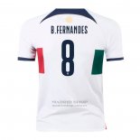 Camiseta Portugal Jugador B.Fernandes 2ª 2022