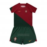 Camiseta Portugal 1ª Nino 2022