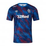 Camiseta Pre Partido del Rangers 2025-2026 Azul