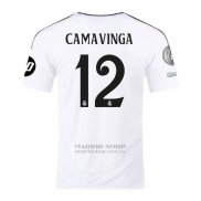 Camiseta Real Madrid Jugador Camavinga 1ª 2024-2025