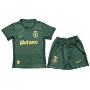 Camiseta Sporting Aniversario Nino 2026-2027