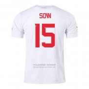 Camiseta Suiza Jugador Sow 2ª 2022
