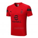 Camiseta de Entrenamiento AC Milan 2022-2023 Rojo