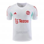 Camiseta de Entrenamiento Manchester United 2023-2024 Blanco