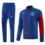 Chandal de Chaqueta del Paris Saint-Germain Nino 2025-2026 Azul Rojo